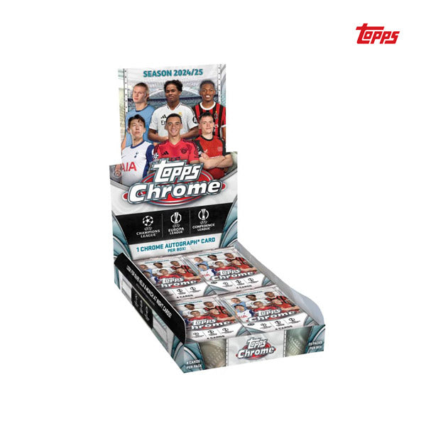LIVE BREAK #010 - Topps UCC Chrome 24/25 (1x Hobby box) - Pick Your Team