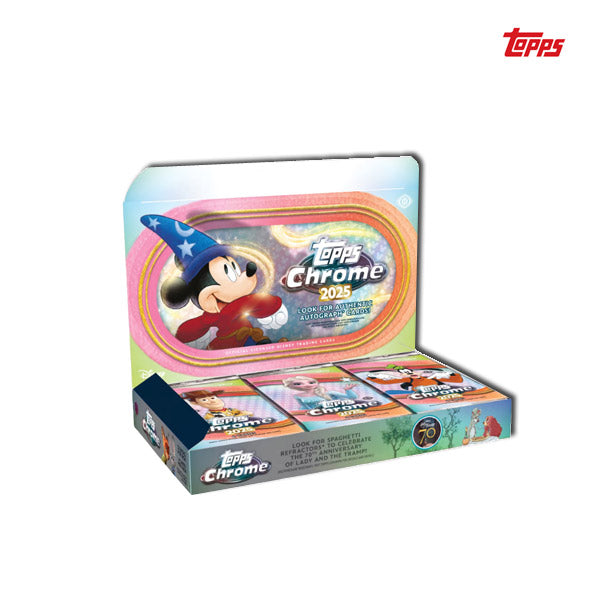 2025 Topps Chrome Disney Hobby Box