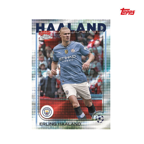 Topps Chrome UEFA Club Competitions 24/25 Jumbo Box