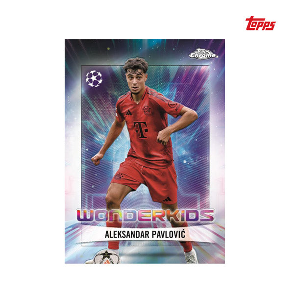 Topps Chrome UEFA Club Competitions 24/25 Value Box
