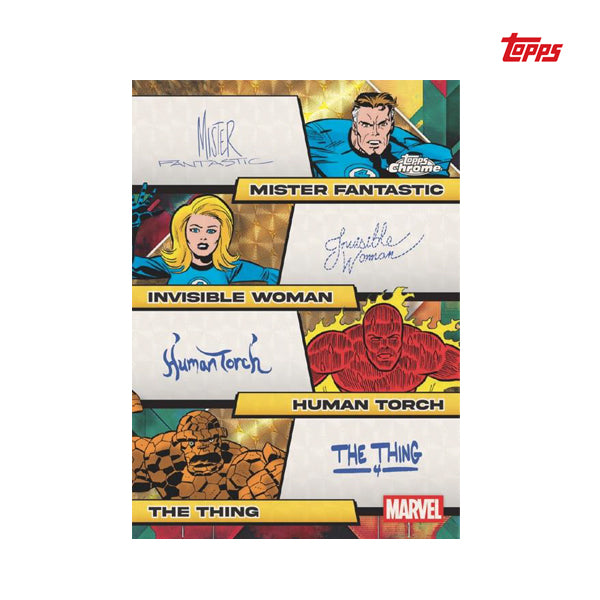 2025 Topps Marvel Comics Chrome Hobby Box