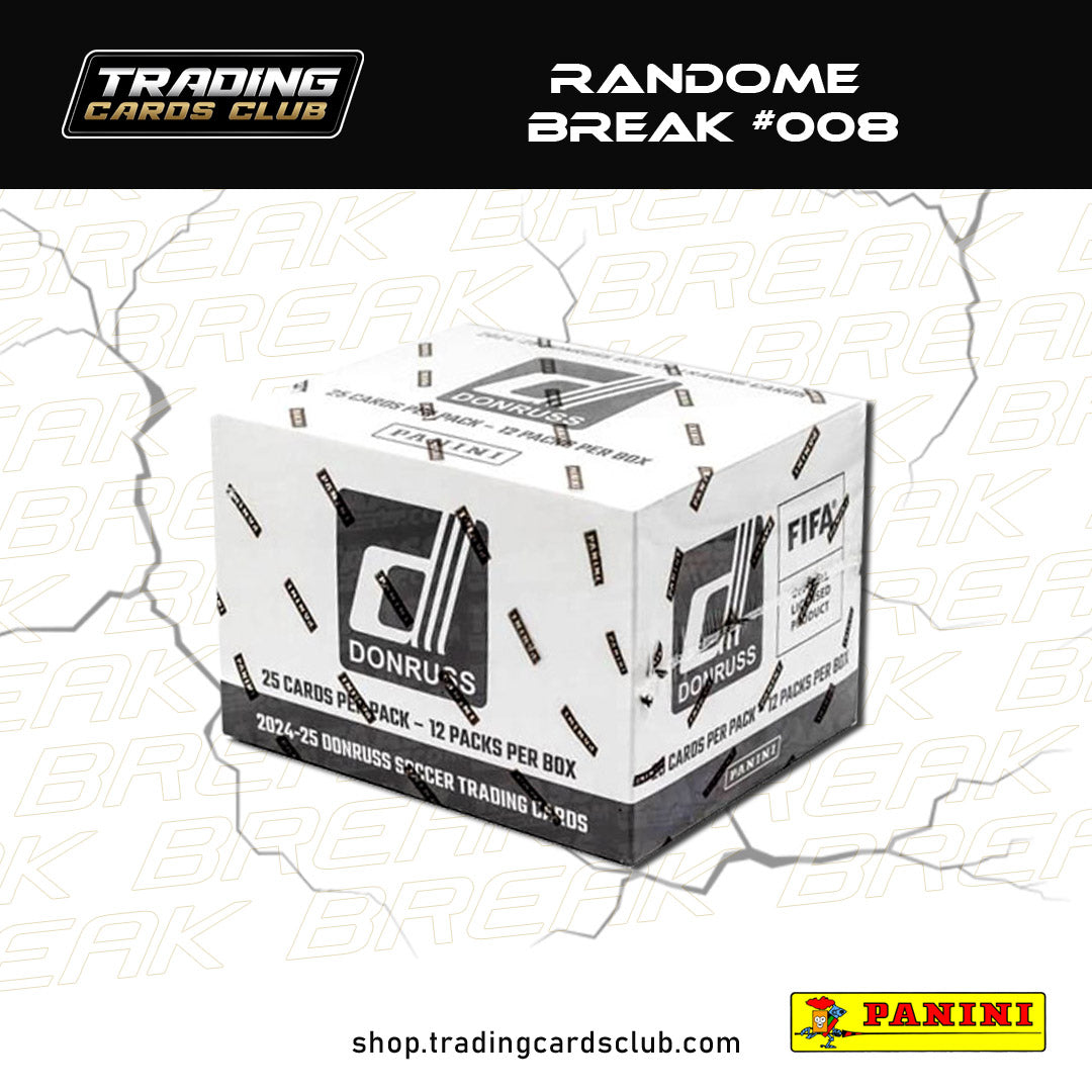 LIVE BREAK #008 - PANINI FIFA Donruss 24/25 (1 x Fat Pack Box) - Randome Break