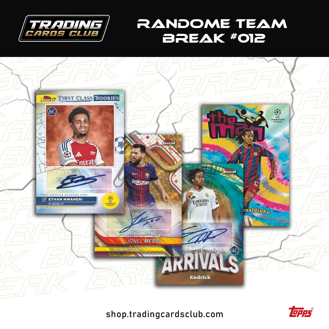 LIVE BREAK #012 - 24/25 Topps Finest UCC (1x hobby box) - Randome Break