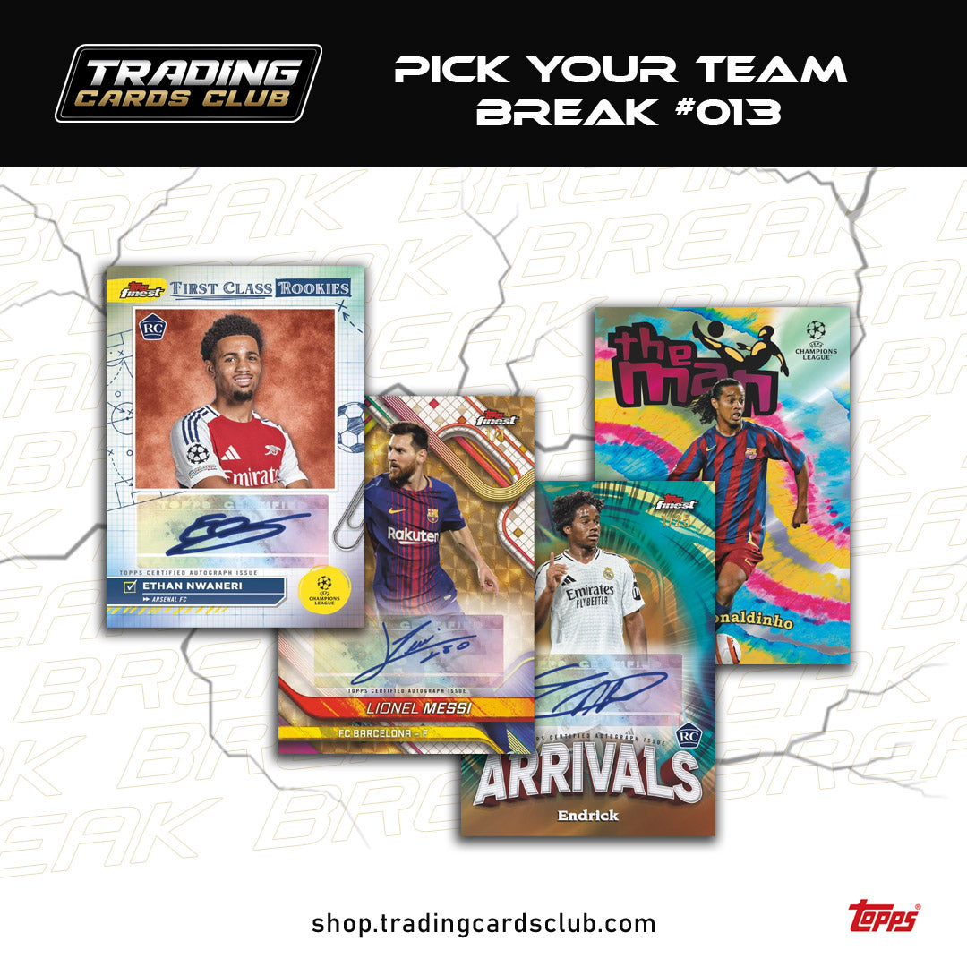 LIVE BREAK #013 - 24/25 Topps Finest UCC (1x hobby box) - Pick Your Team