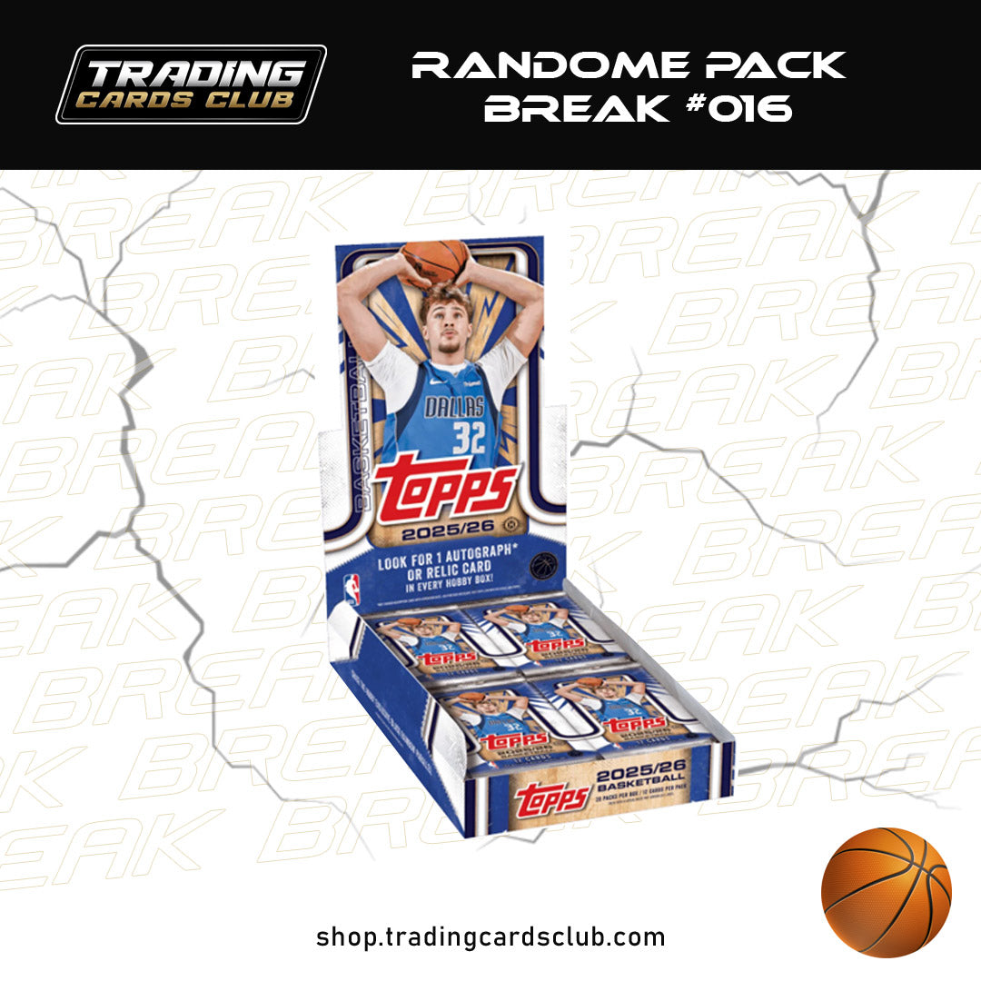 LIVE BREAK #016 - 25/26 Topps NBA Basketball Hobby Box - Randome Pack Break