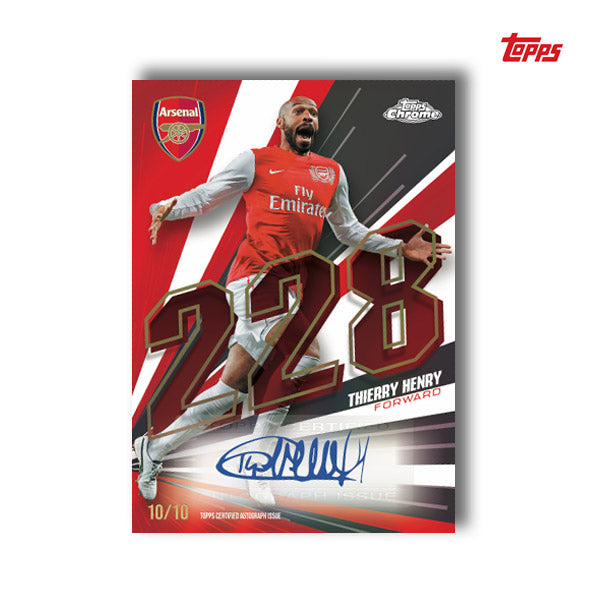Topps Arsenal Chrome 2025-26