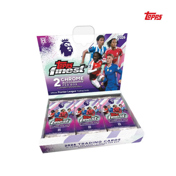 Topps Finest Premier League 2026 - Hobby Box