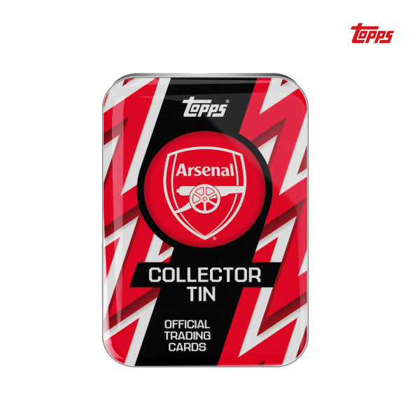 【新品未開封】TOPPS Arsenal Collector Tin アーセナル Topps 25/26 Arsenal Collector Tin