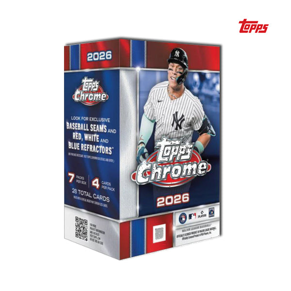 Topps Chrome Baseball 2026 Value Box