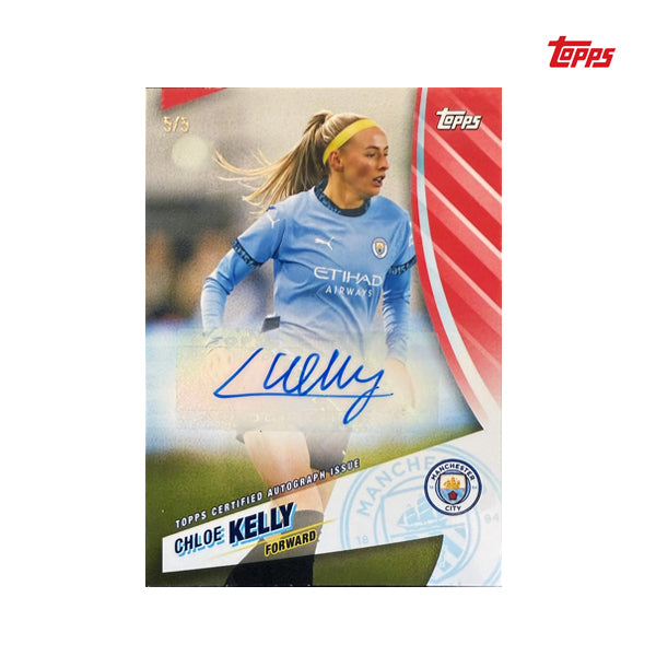2024-25 Topps Blue Moon, Chloe Kelly, Autograph, /5
