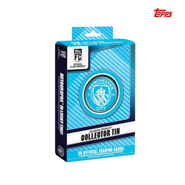 Topps Manchester City Collector Tin 2026-27