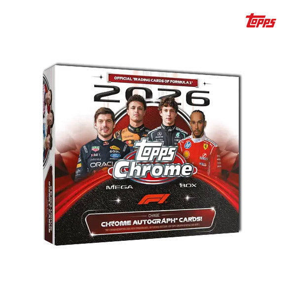 2026 Topps Chrome Formula 1 – Mega box