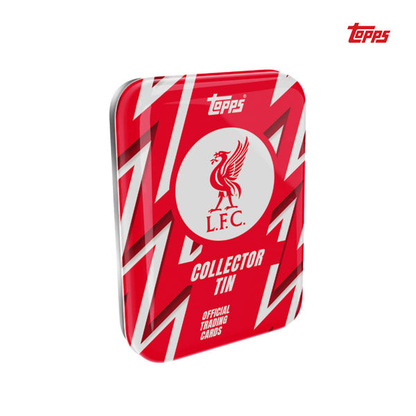 liverpool tobacco tin Topps 25/26 FC Liverpool Collector Tin