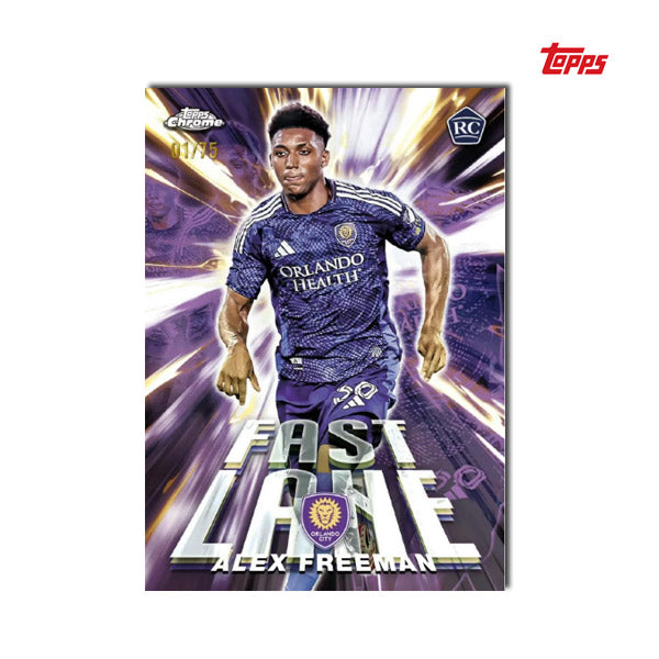 Topps MLS Chrome 2025 Value Box