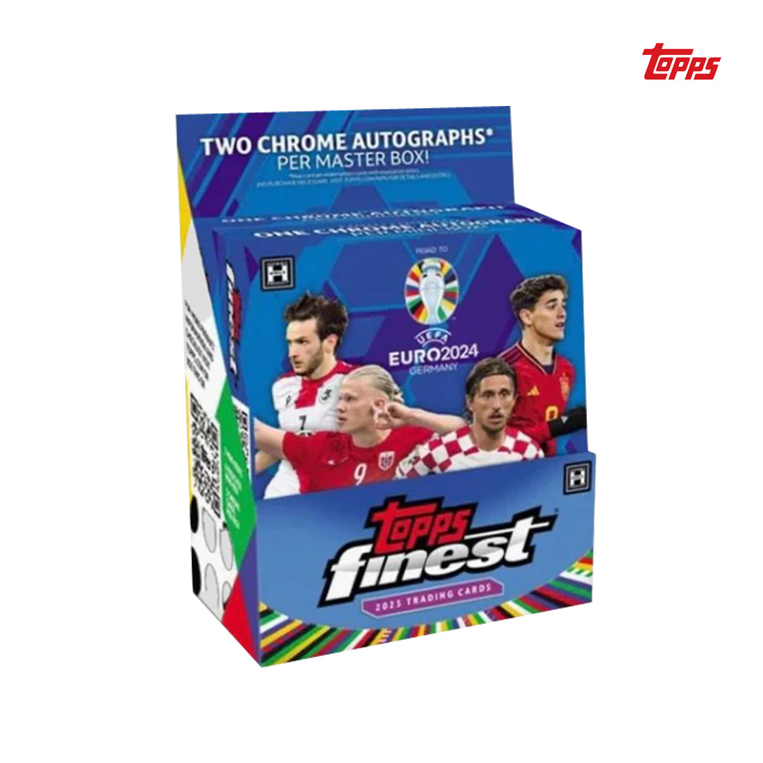 Topps Finest Road to Euro 2024 Hobby Box