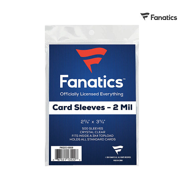 Fanatics Collectibles folije za kartice standardne veličine prozirne - 500 komada