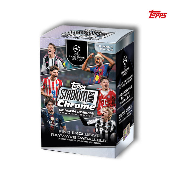 *PREORDER* Topps Stadium Club Chrome UCL 25-26 – Value Box