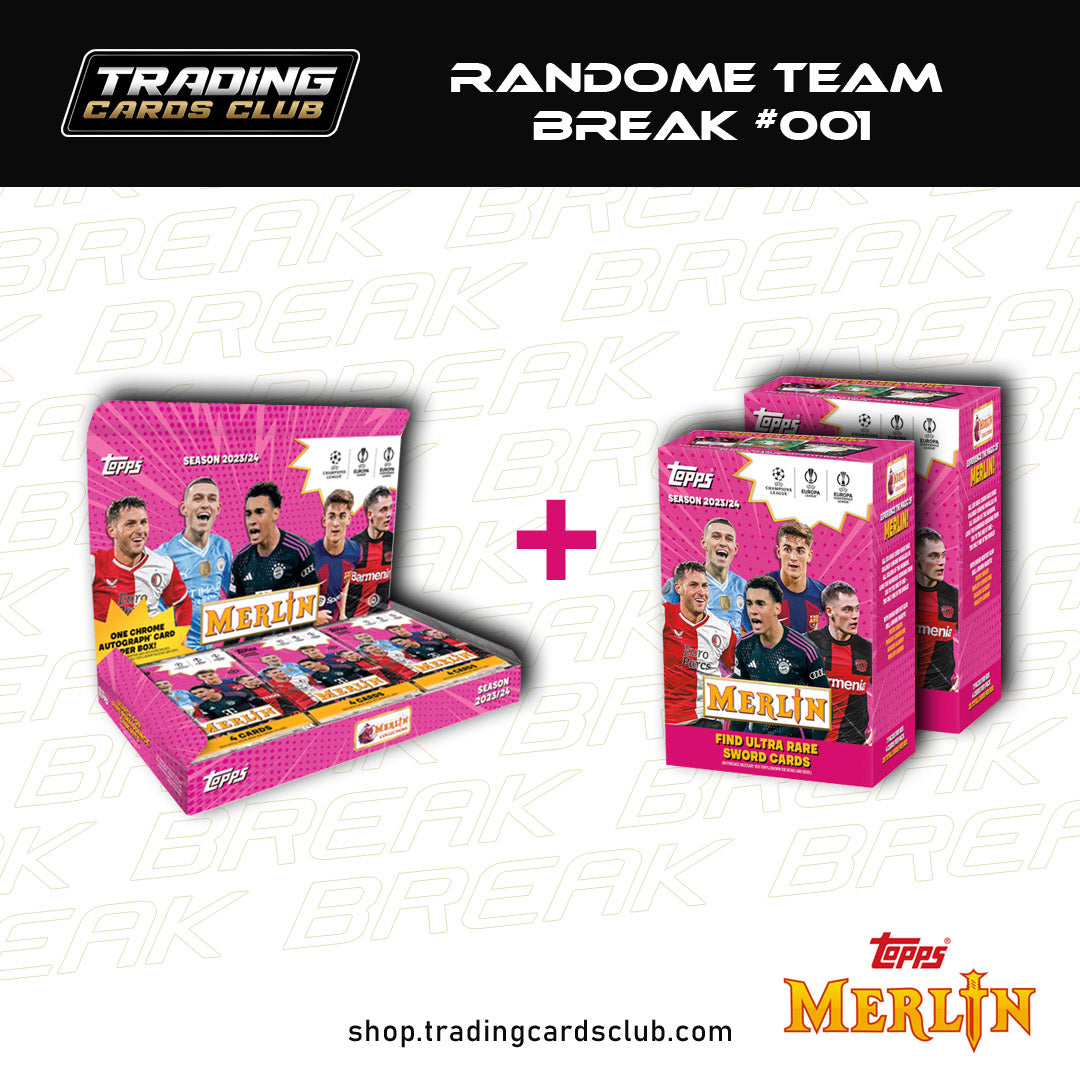 LIVE BREAK #001 - Topps Merlin UCC 23/24 (1x Hobby box + 2 Blaster box)