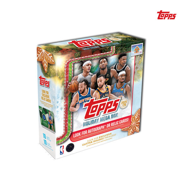 2025-26 NBA Holiday Basketball – Mega Box