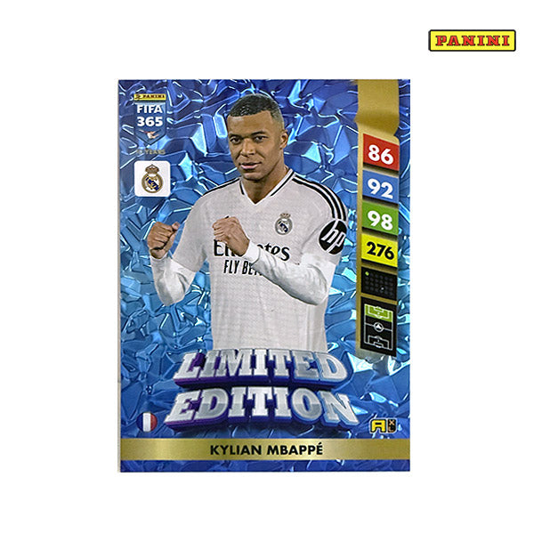 Kylian Mbappe Limited Edition AXL kartica - Panini Adrenalyn XL FIFA 365 2025