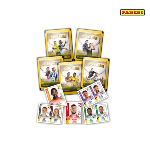 Panini Pro League 2022-23 Belgium (set of 4 packets)