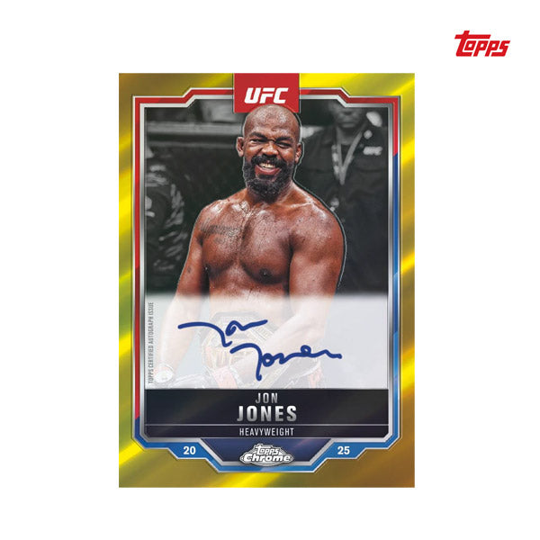 * PREORDER * 2025 Topps Chrome UFC  Hobby Box