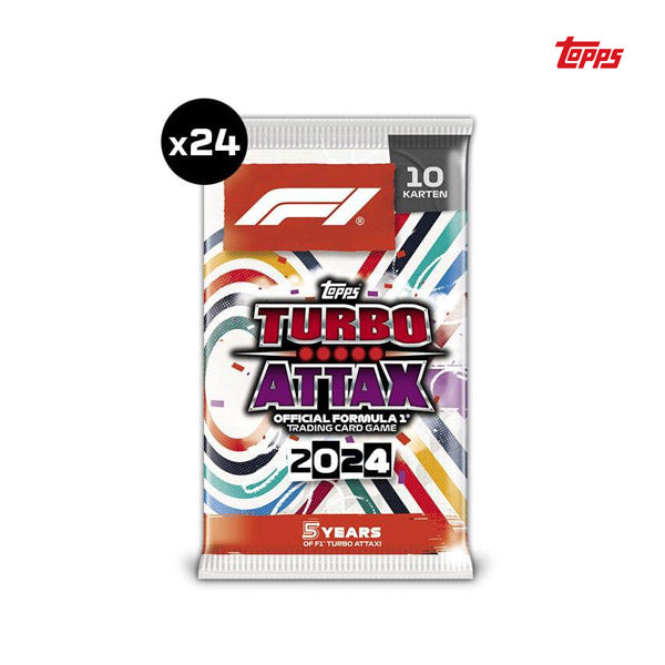 Formula 1 Turbo Attax TCG 2024 kutija kartica s 24 paketića