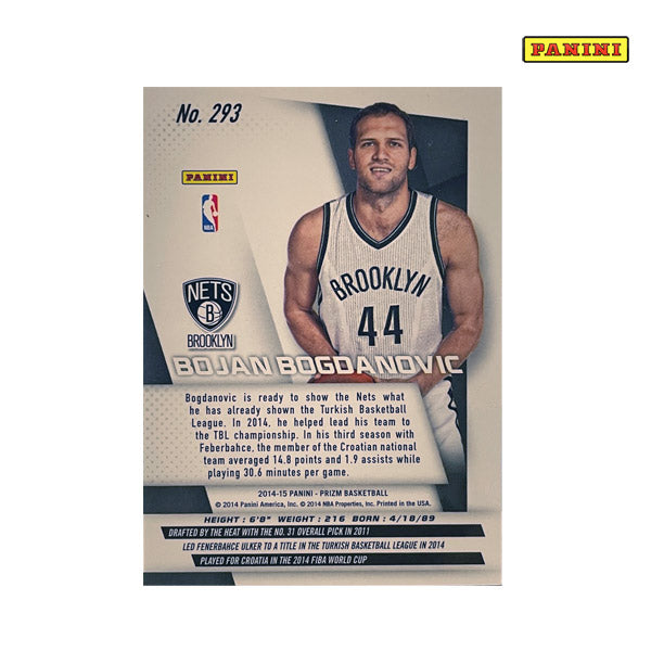 Bojan Bogdanovic 2014 Prizm #293 Base Rookie Kartica