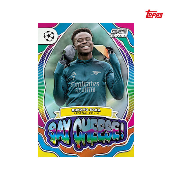 2023-24 Topps Stadium Club Chrome UEFA Champions League Hobby Box