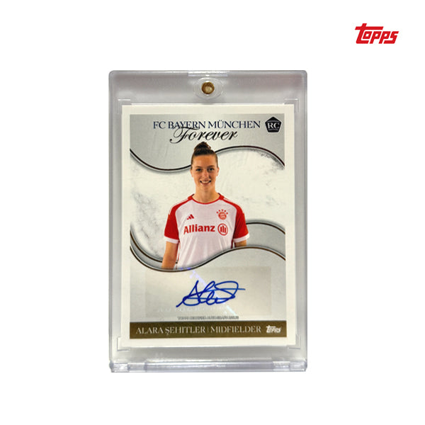 Alara Sehitler Autograph Rookie kartica - Topps FC Bayern Munchen Forever 2024