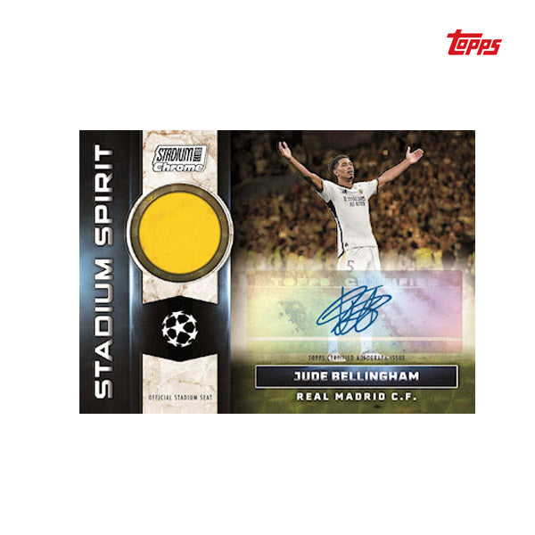 2023-24 Topps Stadium Club Chrome UEFA Champions League Hobby Box