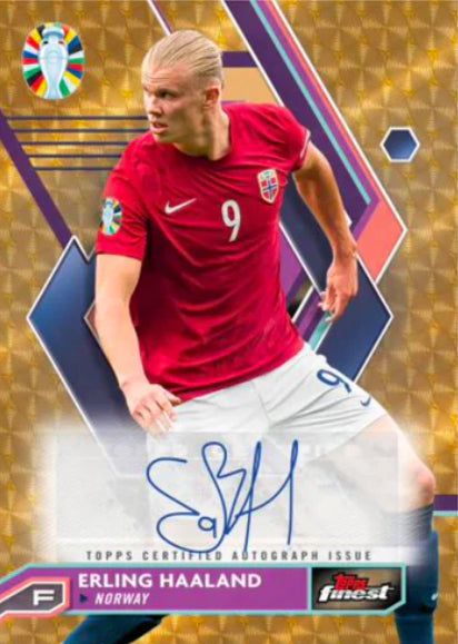 Topps Finest Road to Euro 2024 Hobby Box