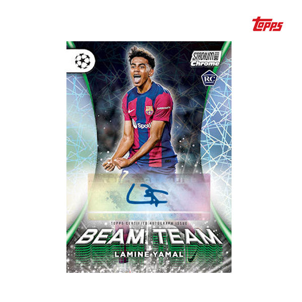 2023-24 Topps Stadium Club Chrome UEFA Champions League Hobby Box