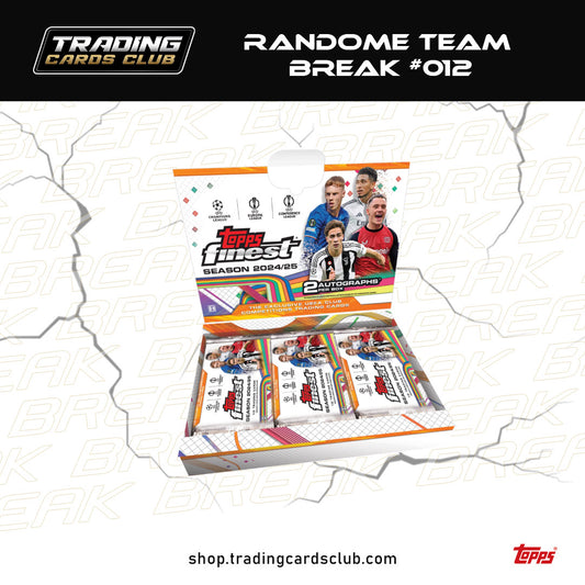 LIVE BREAK #012 -  24/25 Topps Finest UCC  (1x hobby box) - Randome Break