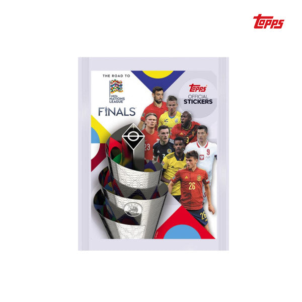 Topps The Road to UEFA Nations League sticker packet