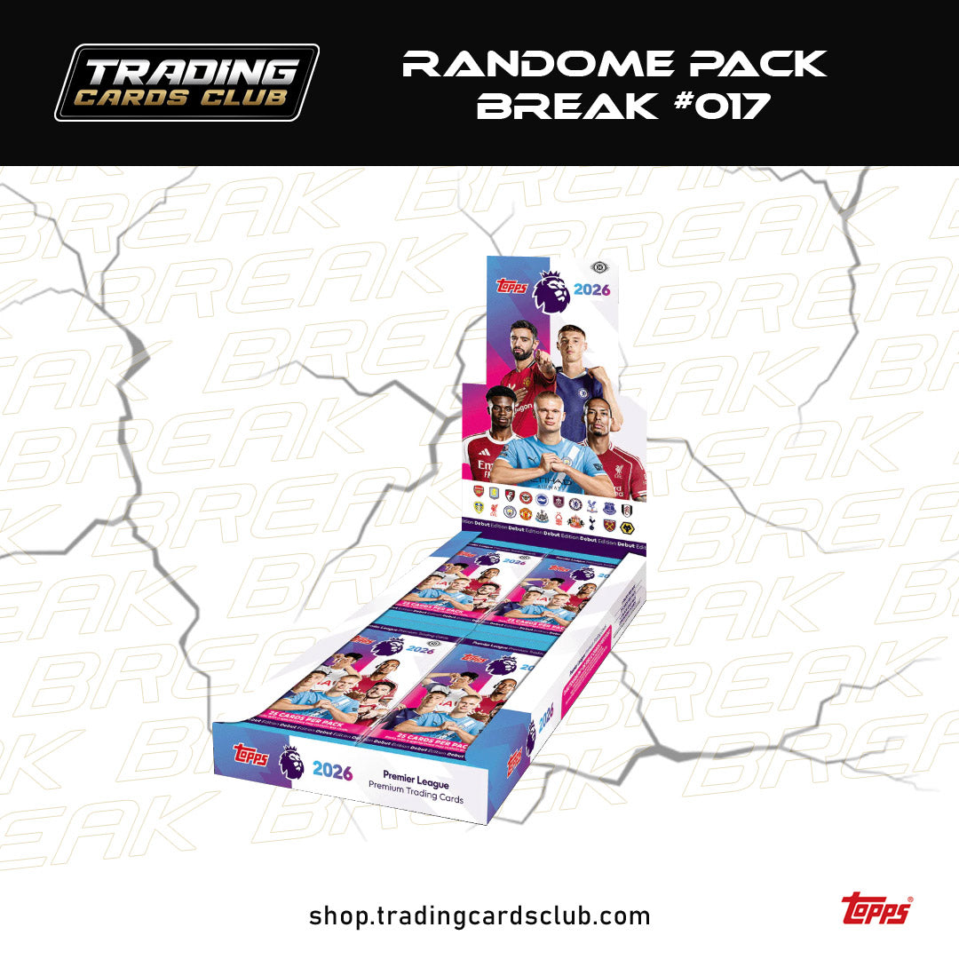 LIVE BREAK #017 - Topps Premier League 2026 - Hobby Box - Randome Pack Break