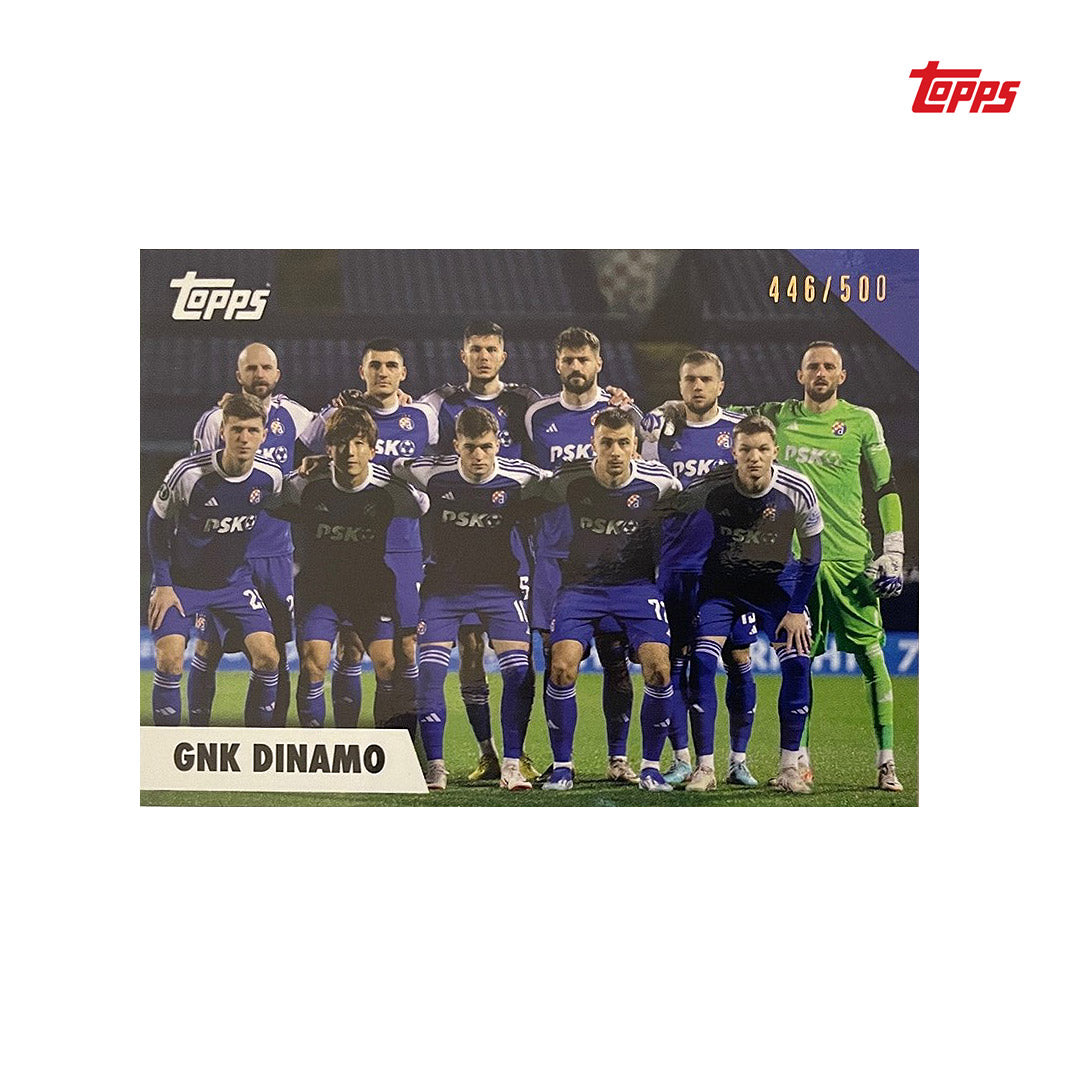 GNK Dinamo Zagreb - Topps Card - Limited /500