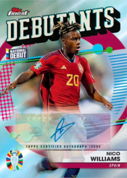 Topps Finest Road to Euro 2024 hobby Box