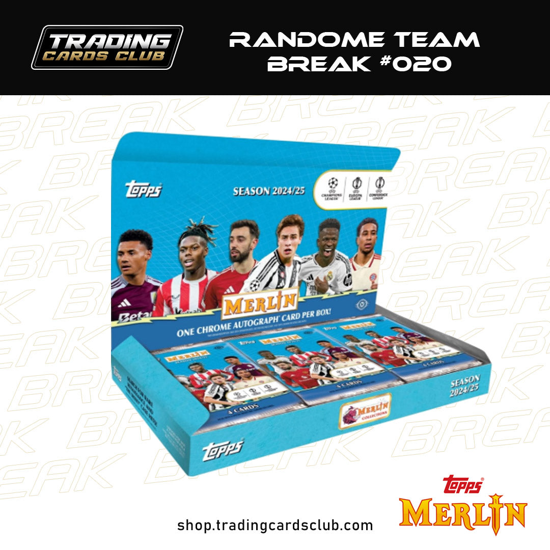 LIVE BREAK #020 - 24/25 Topps Merlin Hobby Box - Randome Break