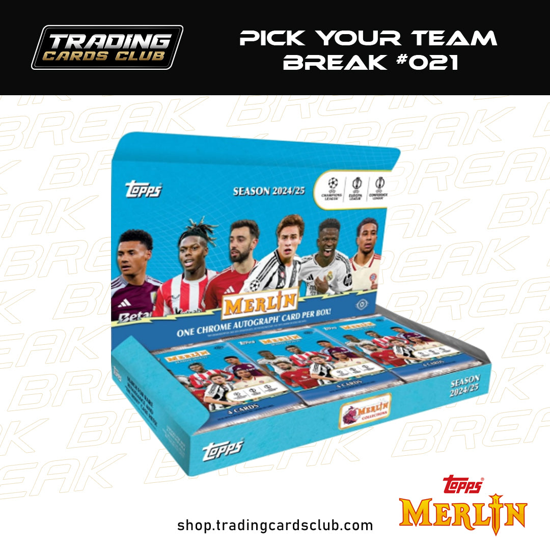 LIVE BREAK #020 - 24/25 Topps Merlin Hobby Box - Randome Break