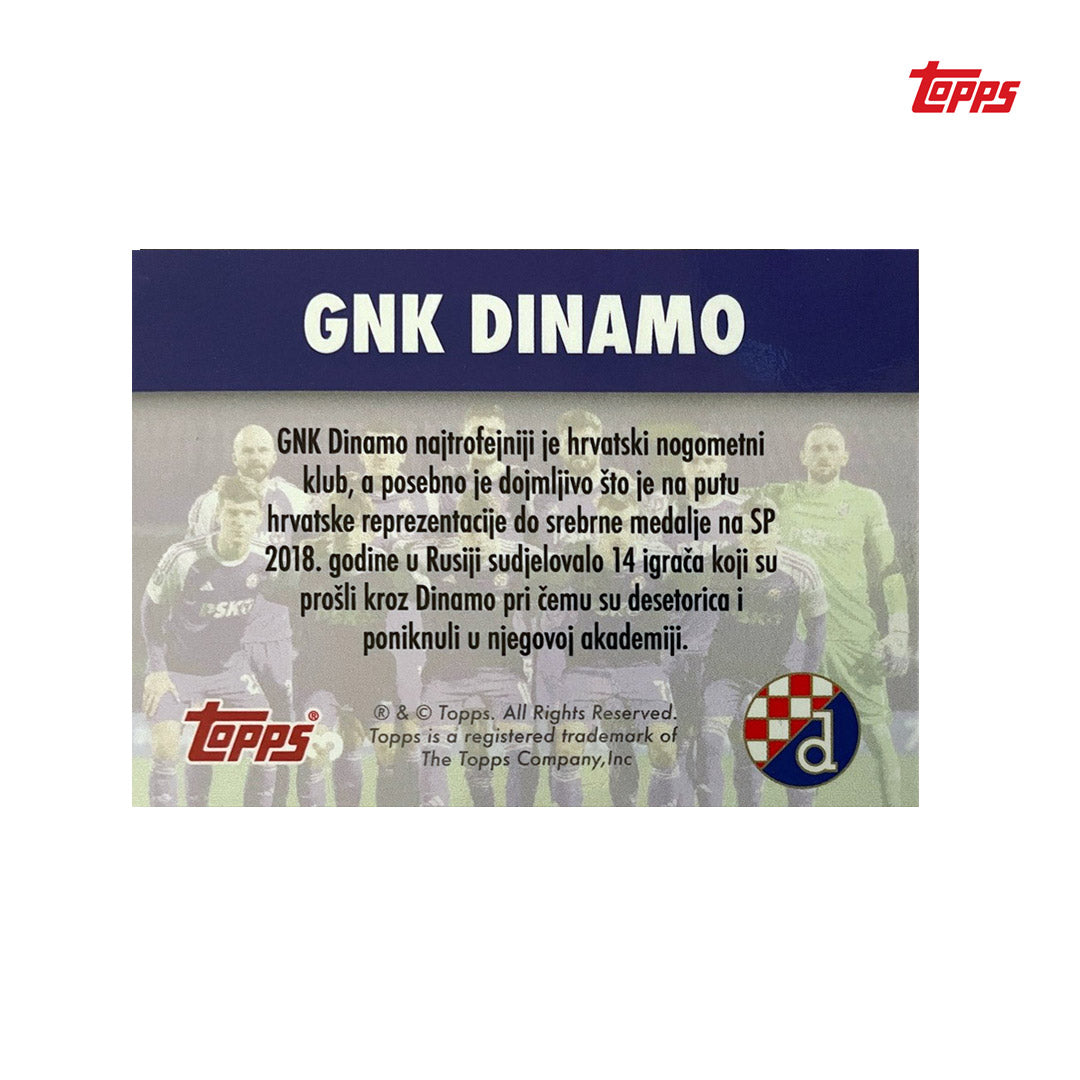 GNK Dinamo Zagreb - Topps Card - Limited /500