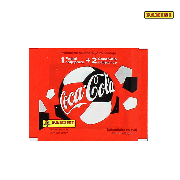 Panini Euro 2020 Coca Cola Stickers Packet Panini Euro 2020 Coca Cola Stickers Packet