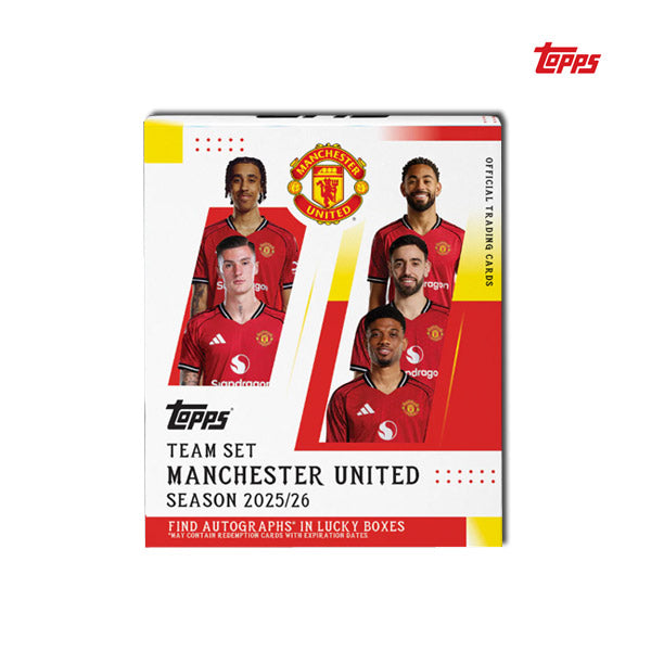 Topps Manchester United Team Set 2025-26