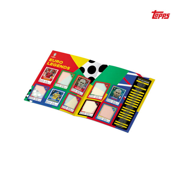 Topps Euro 2024 Sticker Hard Cover Album