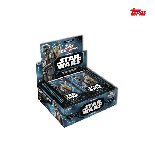 Topps Chrome Star Wars 2026 - 8 X Hobby box (Sealed Case)