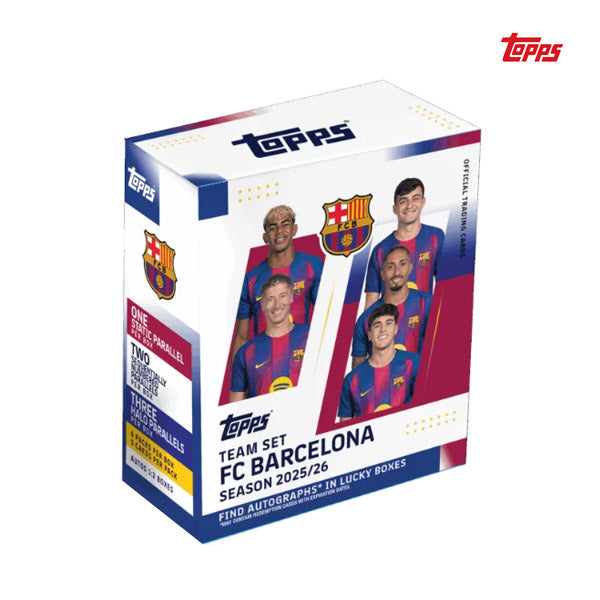 *PREORDER* 2025-26 Topps FC Barcelona Team Set