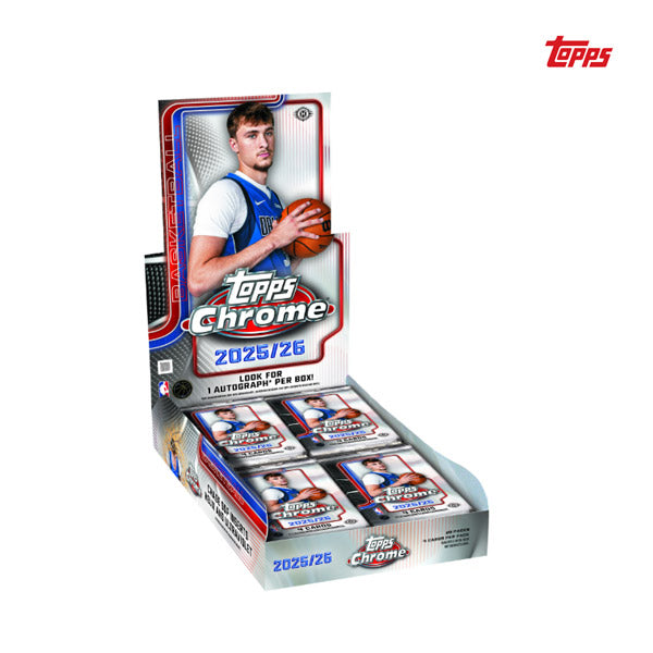 2025-26 Topps Chrome Basketball Hobby Box