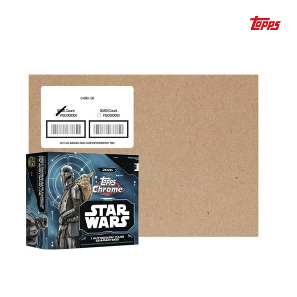 Topps Chrome Star Wars 2026 - 8 X Hobby box (Sealed Case)