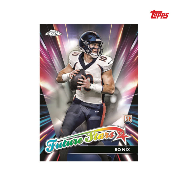 2024 Topps Chrome Football Hobby Box
