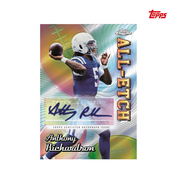 2024 Topps Chrome Football Hobby Box